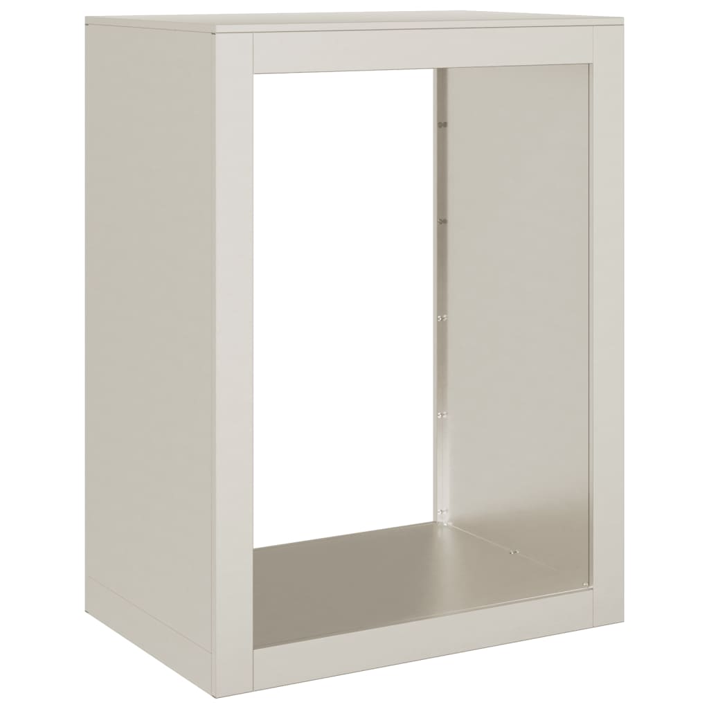 vidaXL Suport pentru lemne de foc 60x40x80 cm Oțel pentru intemperii