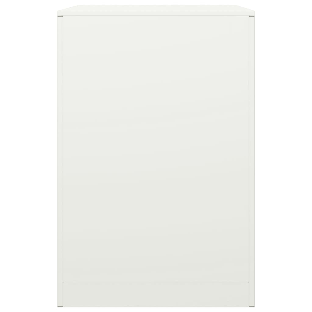 vidaXL Rastel pentru lemne de foc, alb, 60x40x60 cm, oțel vidaXL Rastel pentru lemne de foc, alb, 60x40x60 cm, oțel