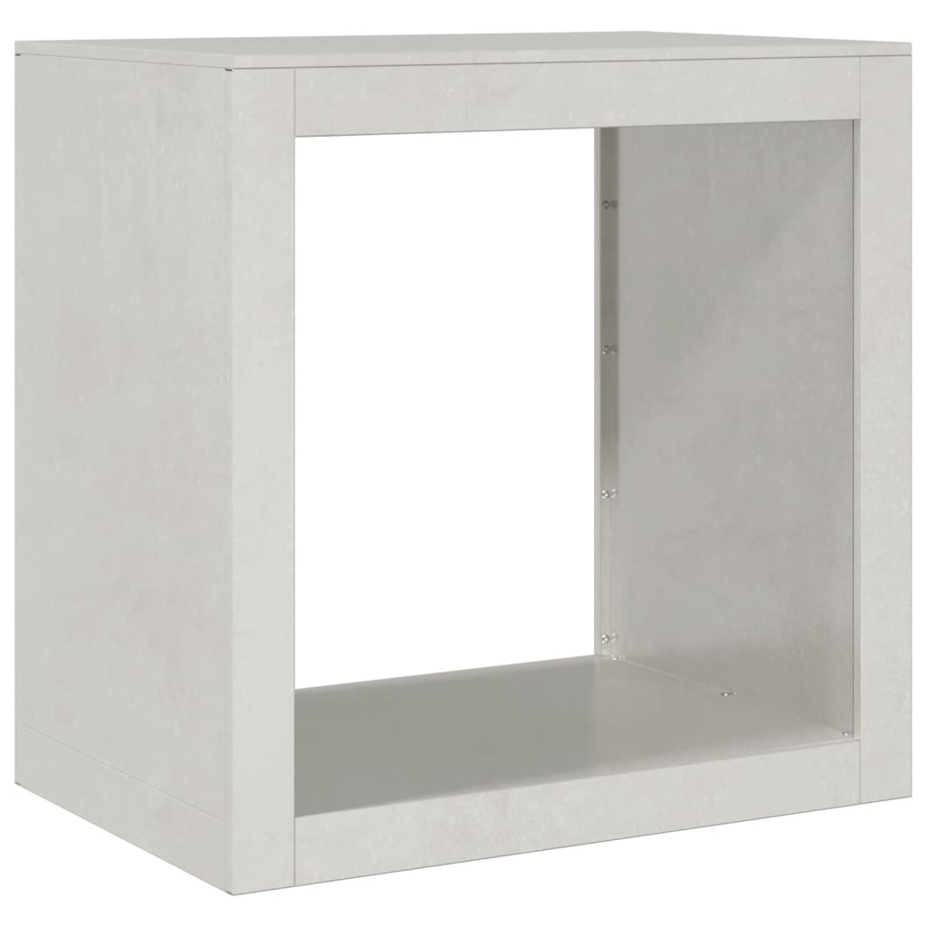 vidaXL Suport pentru lemne de foc, 60x40x60 cm, oțel inoxidabil