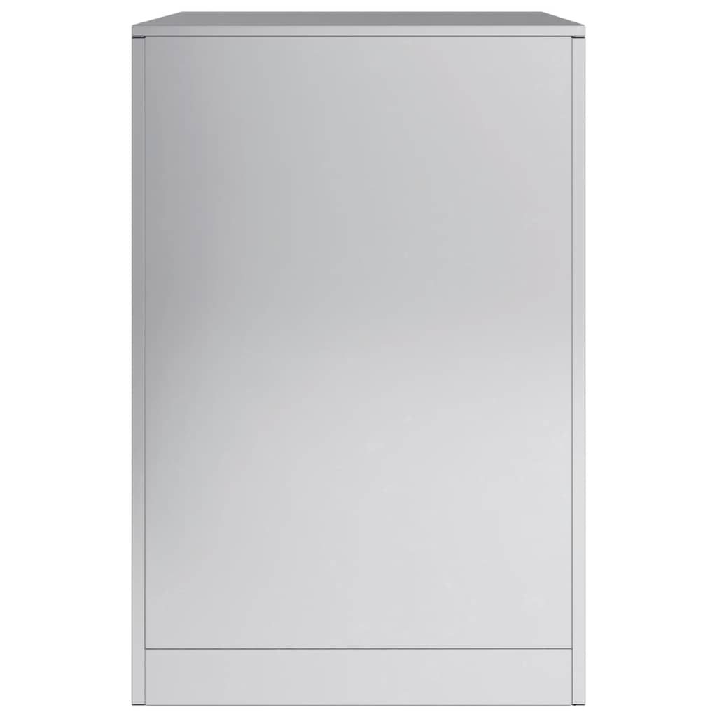 vidaXL Suport pentru lemne de foc, 60x40x60 cm, oțel inoxidabil vidaXL Suport pentru lemne de foc, 60x40x60 cm, oțel inoxidabil