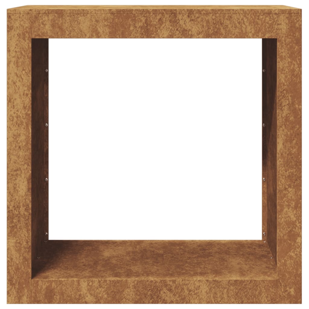 vidaXL Suport pentru lemne de foc 60x40x60 cm Oțel pentru intemperii vidaXL Suport pentru lemne de foc 60x40x60 cm Oțel pentru intemperii