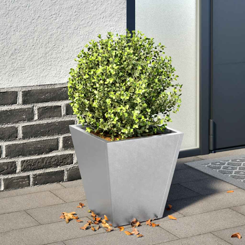 vidaXL Jardinieră de grădină, 30x30x30 cm, oțel galvanizat vidaXL Jardinieră de grădină, 30x30x30 cm, oțel galvanizat