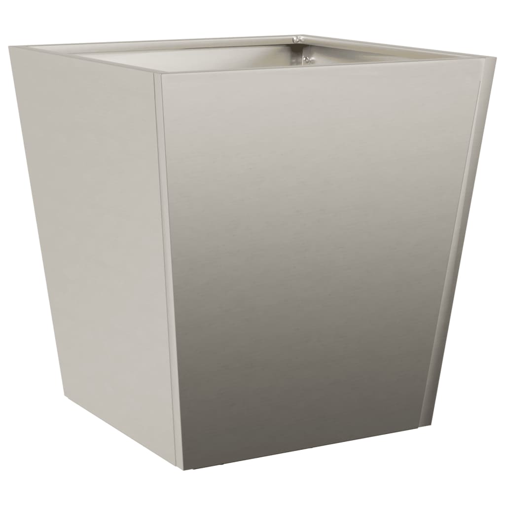 vidaXL Jardinier de grădină 40x40x40 cm Oțel pentru intemperii