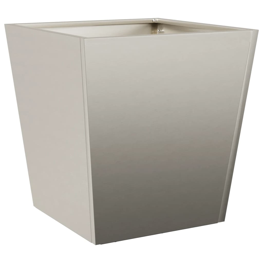 vidaXL Jardiniere de grădină 2 buc 40x40x40 cm Oțel pentru intemperii