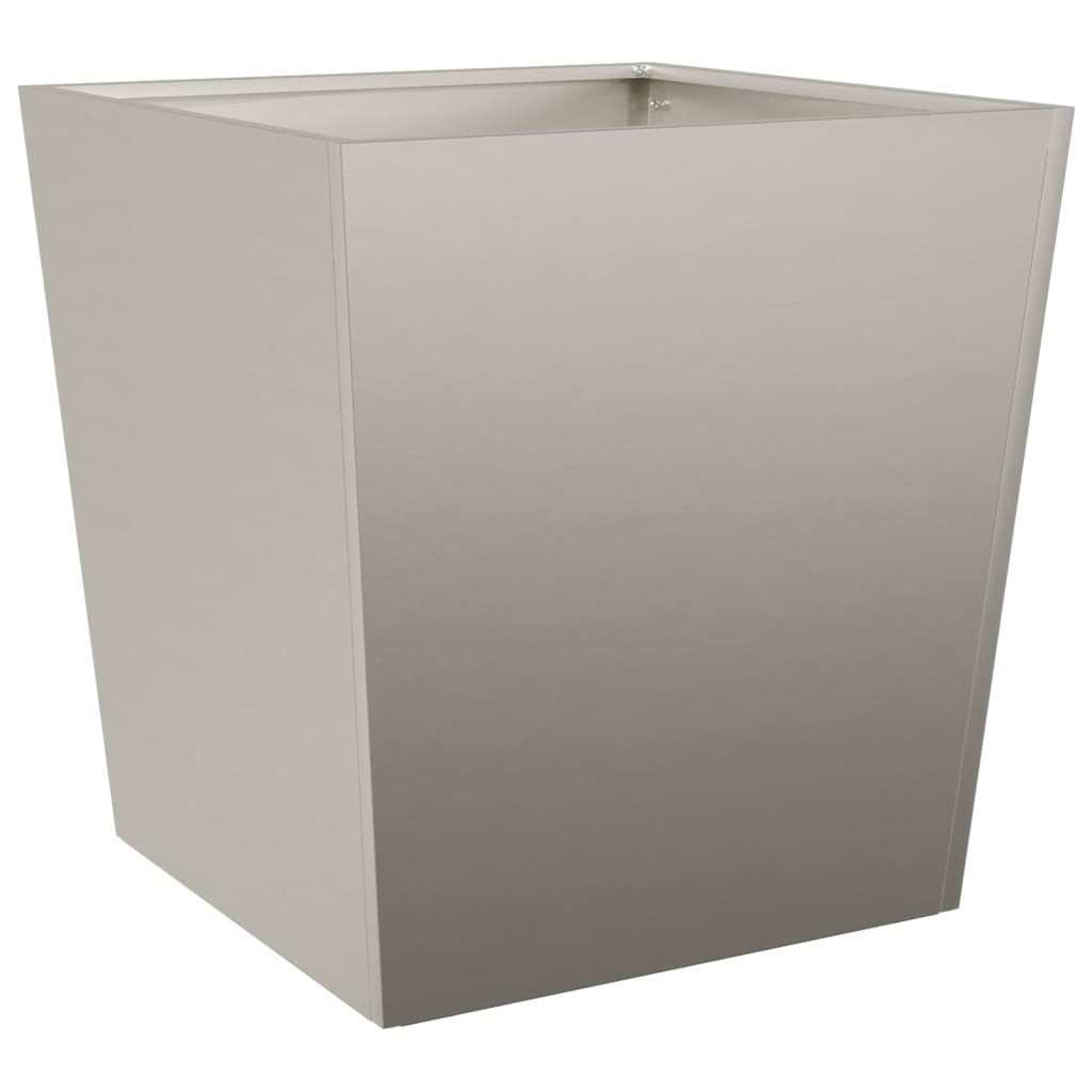 vidaXL Jardiniere de grădină 2 buc 50x50x50 cm Oțel pentru intemperii vidaXL Jardiniere de grădină 2 buc 50x50x50 cm Oțel pentru intemperii