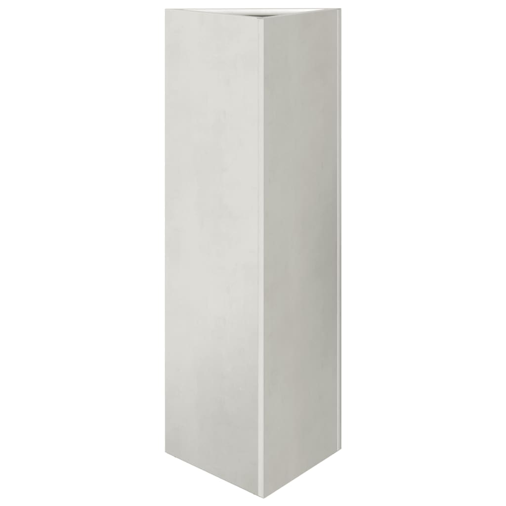 vidaXL Jardinieră de grădină, 30x26x75 cm, oțel inoxidabil, triunghi vidaXL Jardinieră de grădină, 30x26x75 cm, oțel inoxidabil, triunghi
