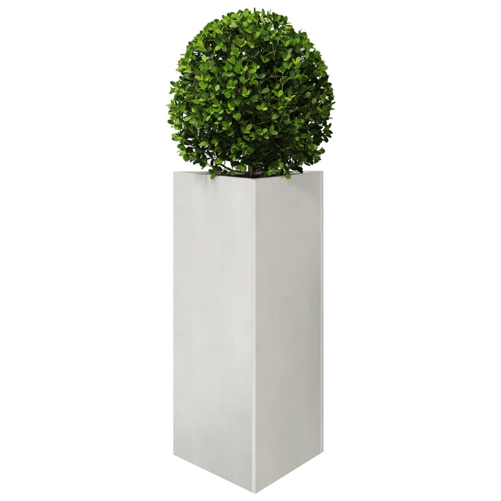 vidaXL Jardinieră de grădină, 40x34,5x70 cm, oțel inoxidabil, triunghi vidaXL Jardinieră de grădină, 40x34,5x70 cm, oțel inoxidabil, triunghi