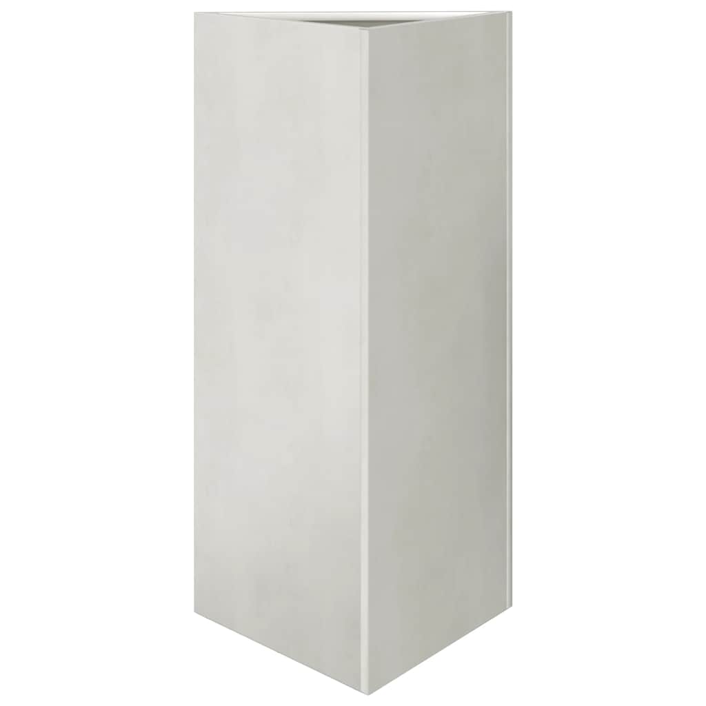 vidaXL Jardiniere grădină, 2 buc. 40x40x75 cm oțel inoxidabil triunghi vidaXL Jardiniere grădină, 2 buc. 40x40x75 cm oțel inoxidabil triunghi