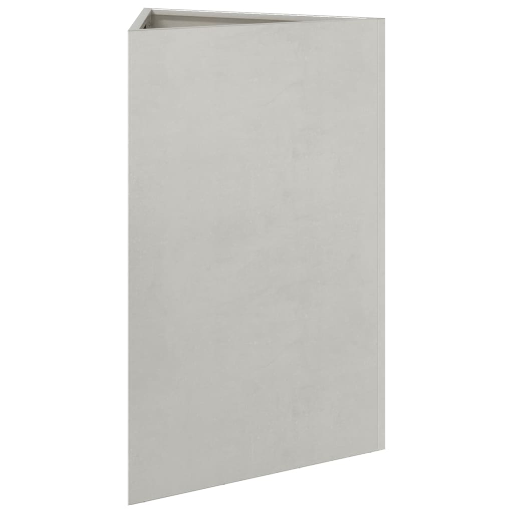 vidaXL Jardiniere grădină, 2 buc. 50x43x75 cm oțel inoxidabil triunghi vidaXL Jardiniere grădină, 2 buc. 50x43x75 cm oțel inoxidabil triunghi