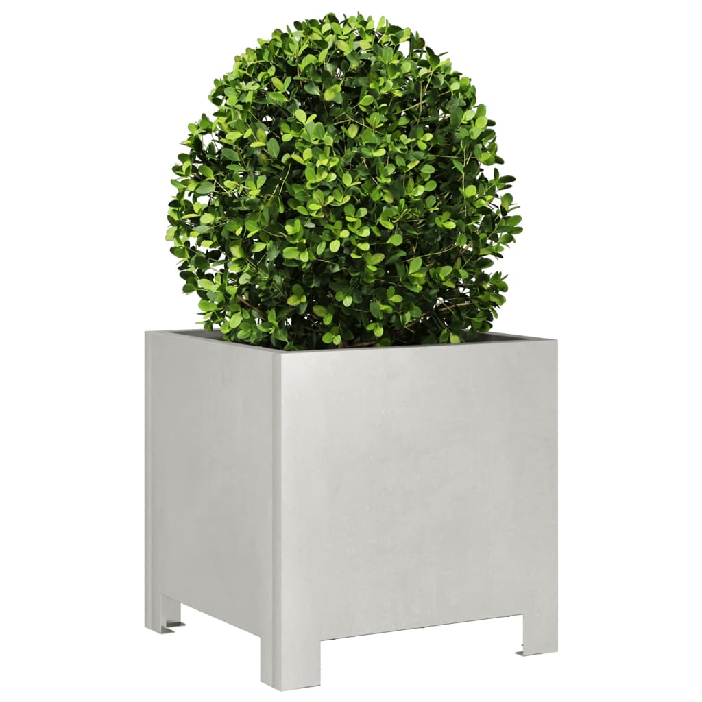 vidaXL Jardiniere grădină, 2 buc., 30x30x30 cm, oțel inoxidabil vidaXL Jardiniere grădină, 2 buc., 30x30x30 cm, oțel inoxidabil