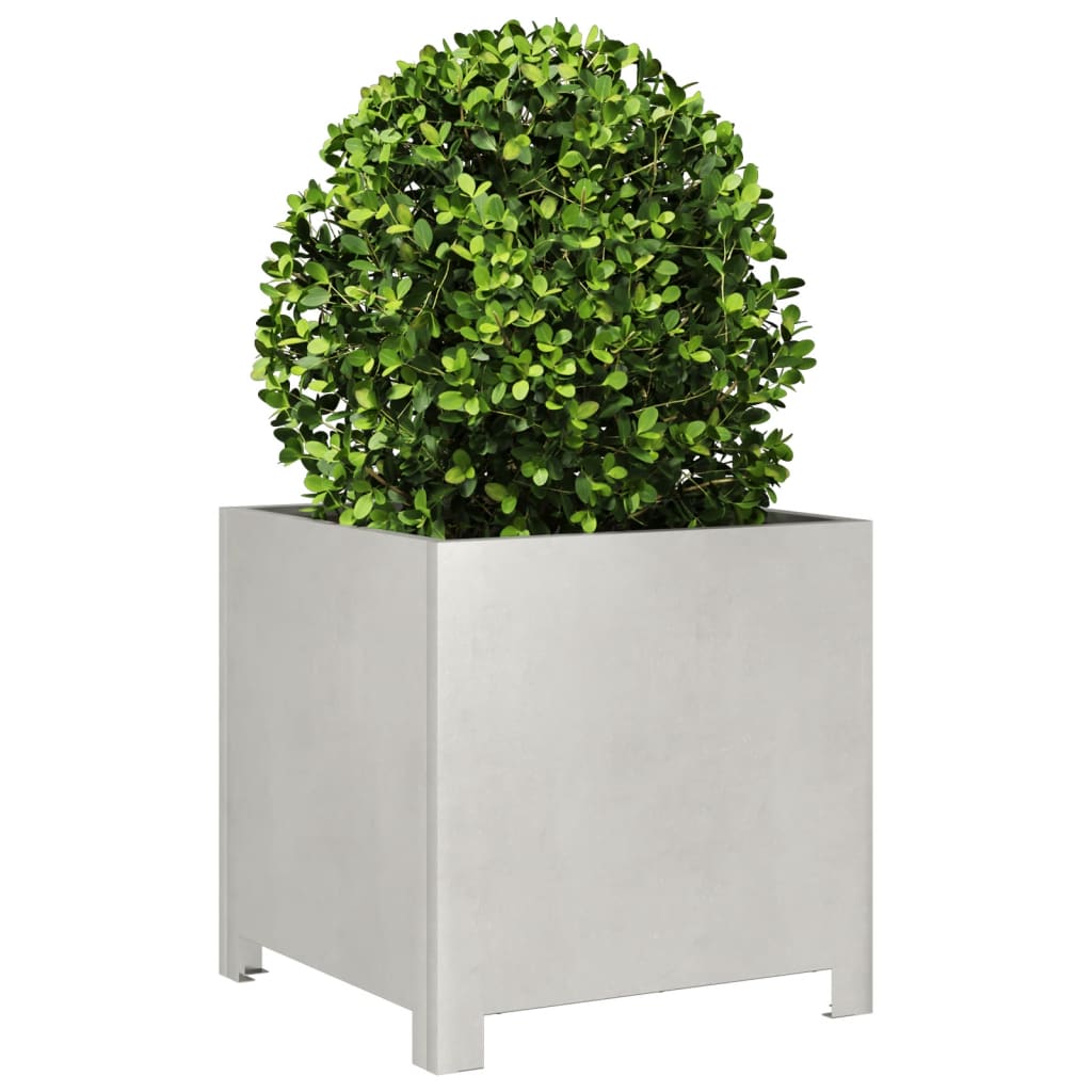 vidaXL Jardiniere grădină, 2 buc., 40x40x40 cm, oțel inoxidabil vidaXL Jardiniere grădină, 2 buc., 40x40x40 cm, oțel inoxidabil