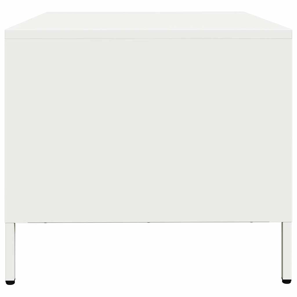 vidaXL Măsuță de cafea, negru, 101,5x50x43,5 cm, oțel laminat la rece vidaXL Măsuță de cafea, negru, 101,5x50x43,5 cm, oțel laminat la rece