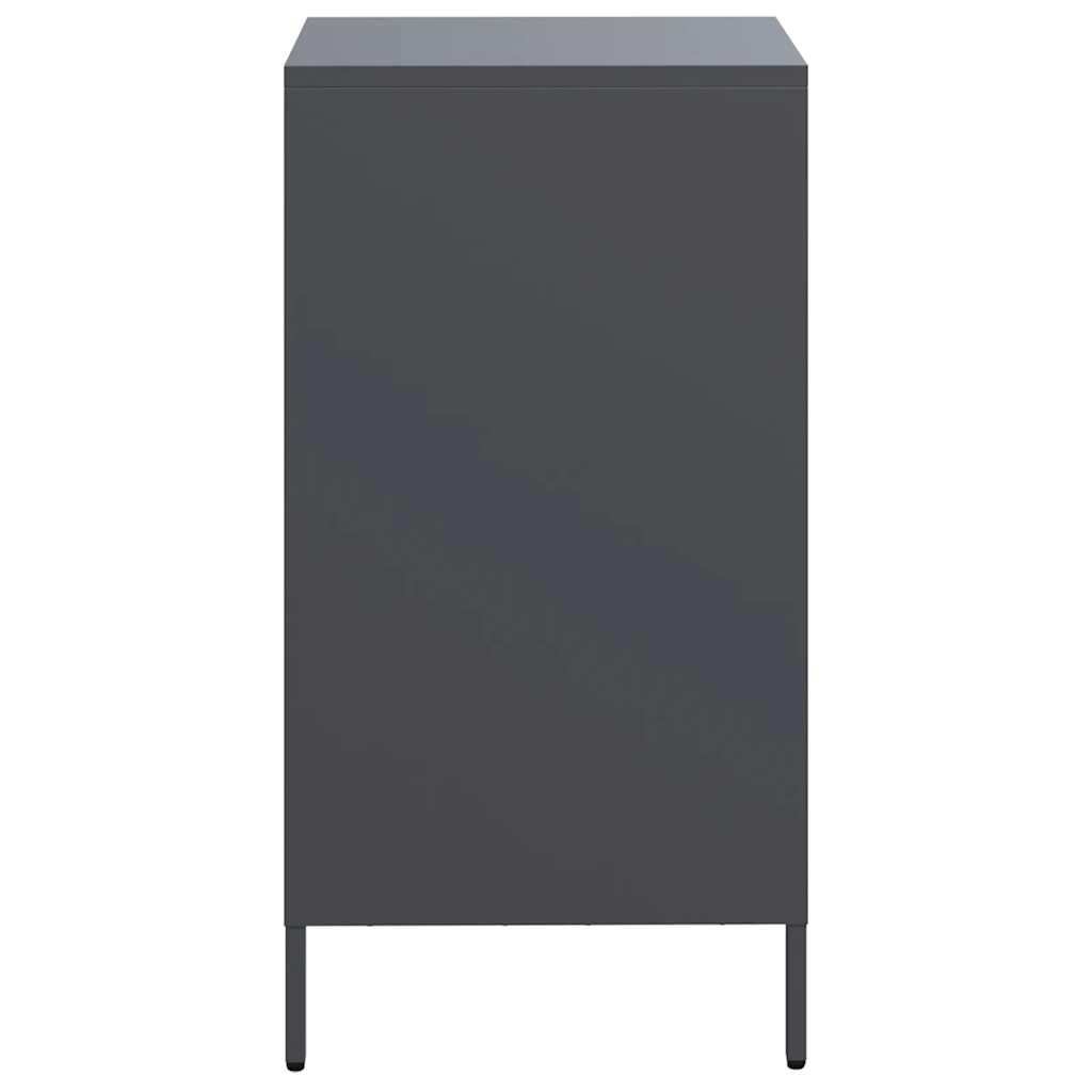 vidaXL Dulap, antracit, 35x39x73,5 cm, oțel laminat la rece vidaXL Dulap, antracit, 35x39x73,5 cm, oțel laminat la rece