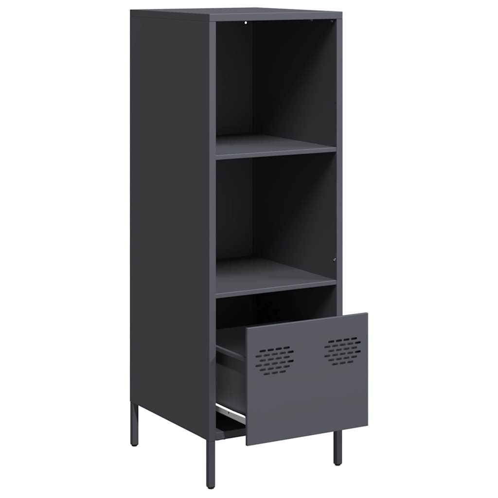 vidaXL Dulap înalt, antracit, 35x39x103,5 cm, oțel vidaXL Dulap înalt, antracit, 35x39x103,5 cm, oțel