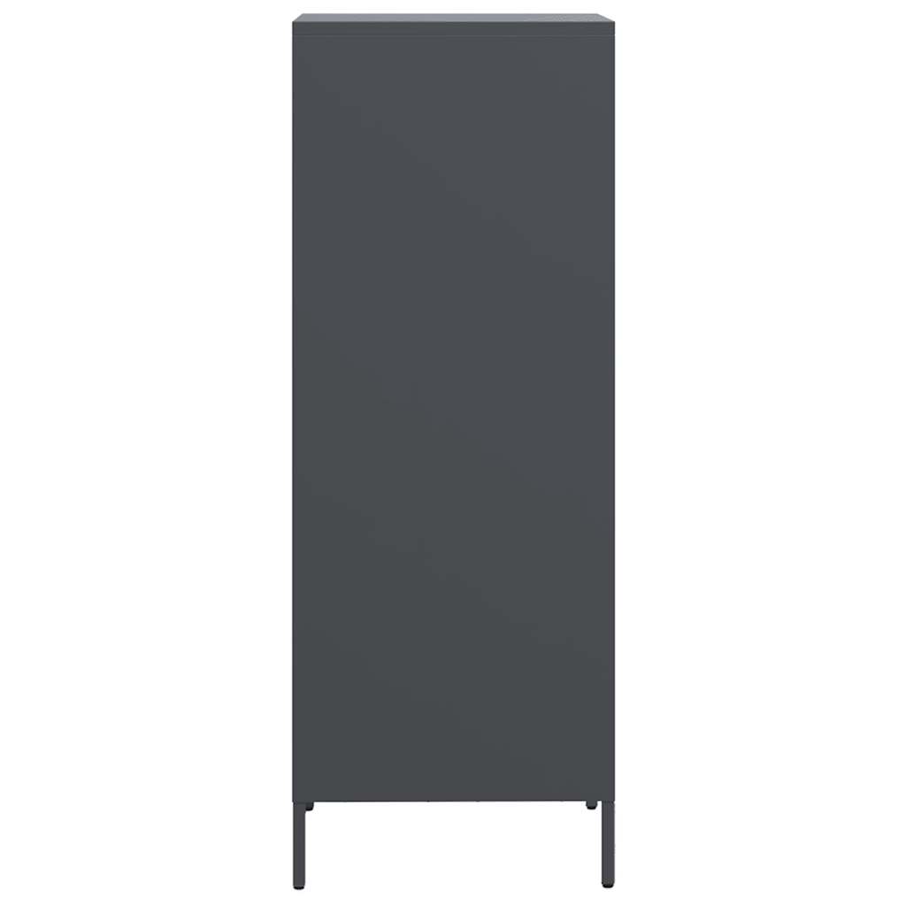 vidaXL Dulap înalt, antracit, 35x39x103,5 cm, oțel vidaXL Dulap înalt, antracit, 35x39x103,5 cm, oțel