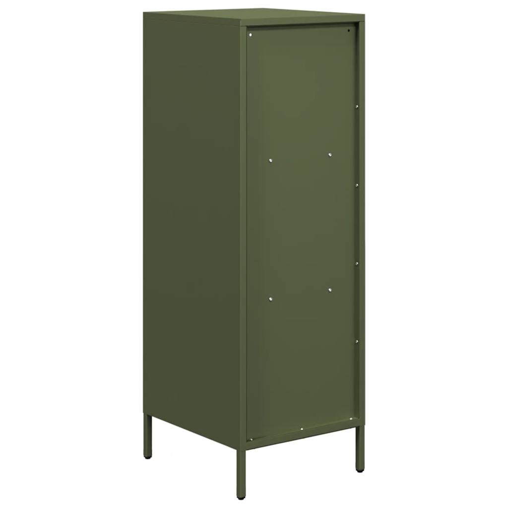 vidaXL Dulap înalt verde măslină 35x39x103,5 cm oțel vidaXL Dulap înalt verde măslină 35x39x103,5 cm oțel