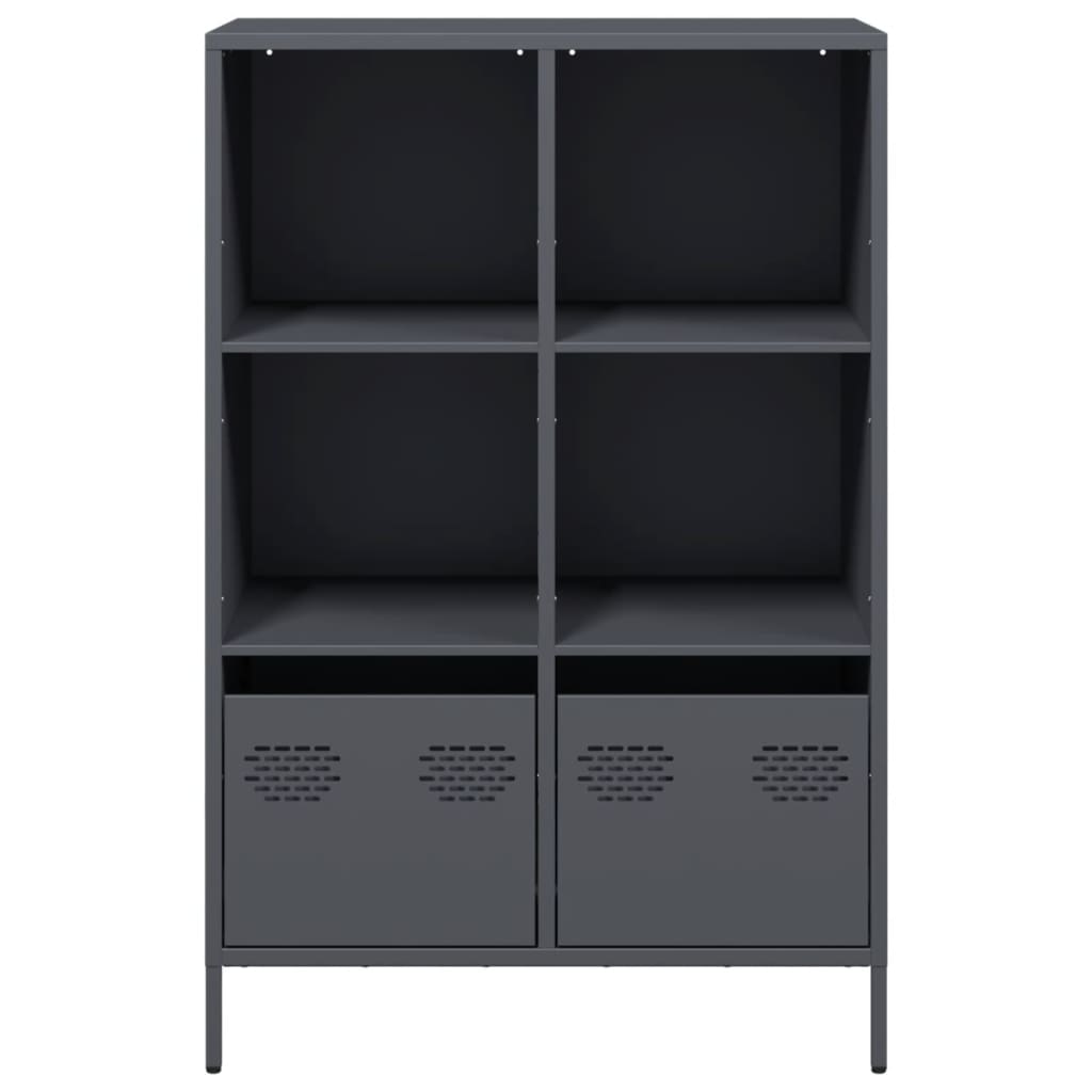 vidaXL Dulap înalt, antracit, 68x39x103,5 cm, oțel vidaXL Dulap înalt, antracit, 68x39x103,5 cm, oțel