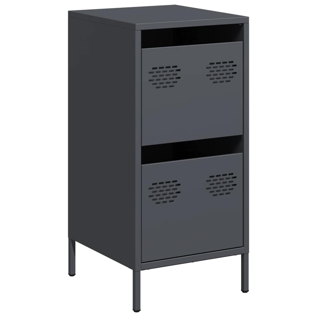 vidaXL Dulap, antracit, 35x39x73,5 cm, oțel laminat la rece