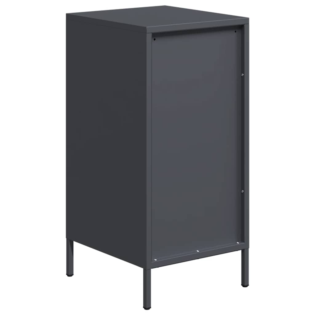 vidaXL Dulap, antracit, 35x39x73,5 cm, oțel laminat la rece