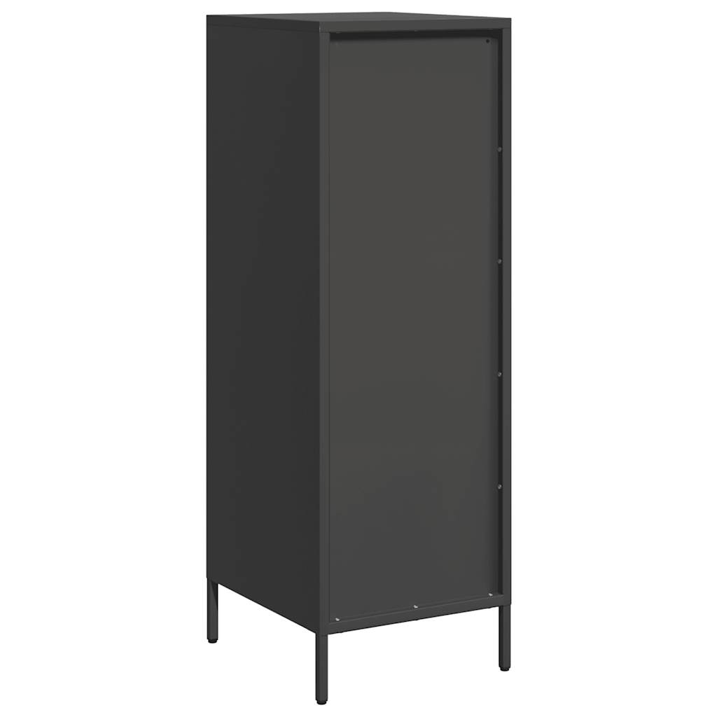 vidaXL Dulap înalt, negru, 39x35x103,5 cm, oțel vidaXL Dulap înalt, negru, 39x35x103,5 cm, oțel