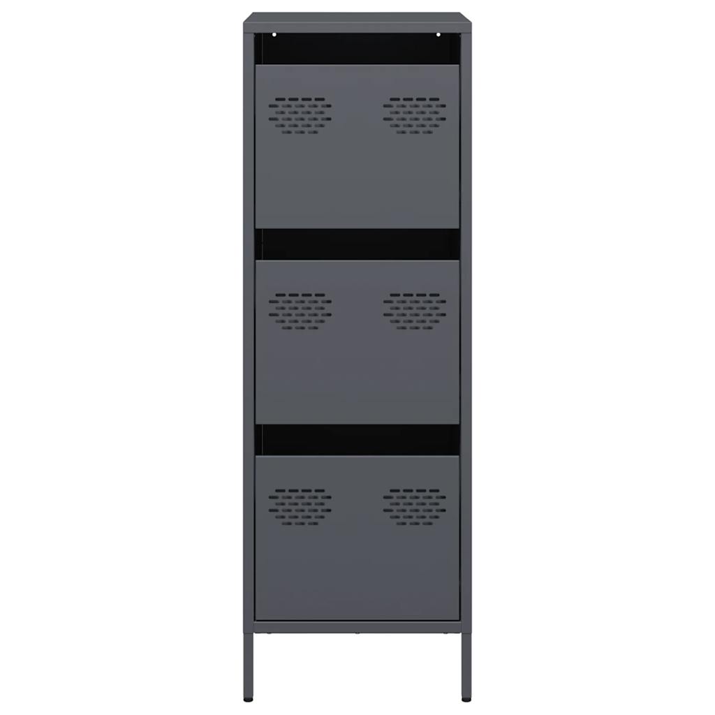 vidaXL Dulap înalt, antracit, 39x35x103,5 cm, oțel vidaXL Dulap înalt, antracit, 39x35x103,5 cm, oțel