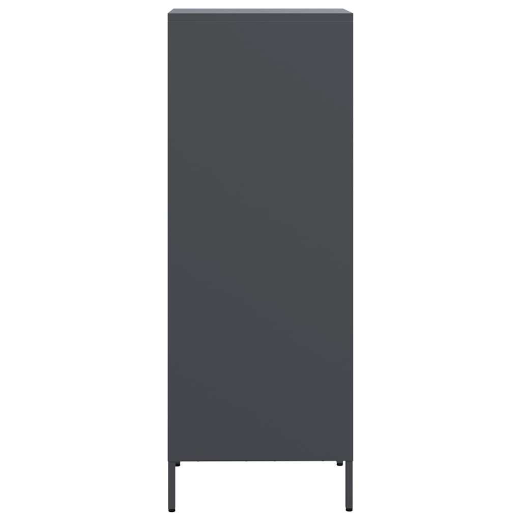 vidaXL Dulap înalt, antracit, 39x35x103,5 cm, oțel vidaXL Dulap înalt, antracit, 39x35x103,5 cm, oțel