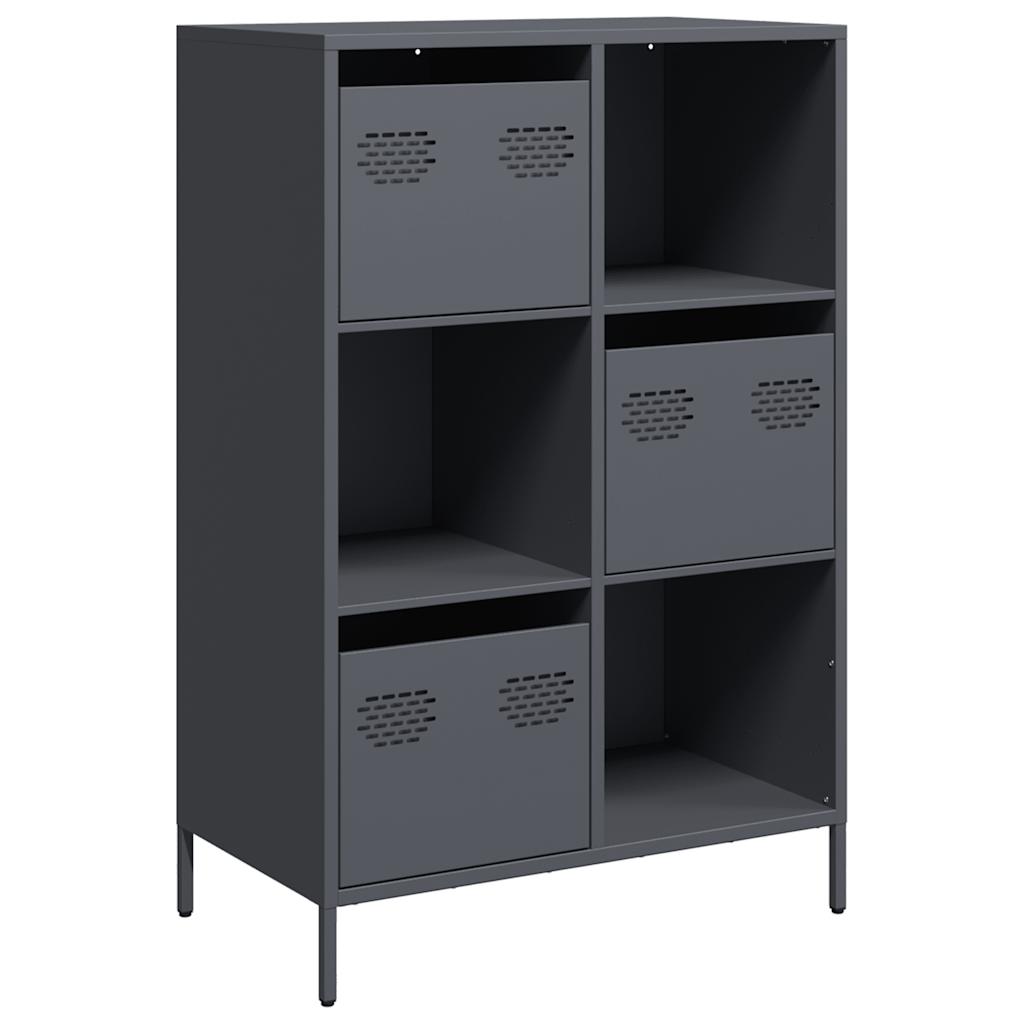 vidaXL Dulap înalt, antracit, 68x39x103,5 cm, oțel vidaXL Dulap înalt, antracit, 68x39x103,5 cm, oțel