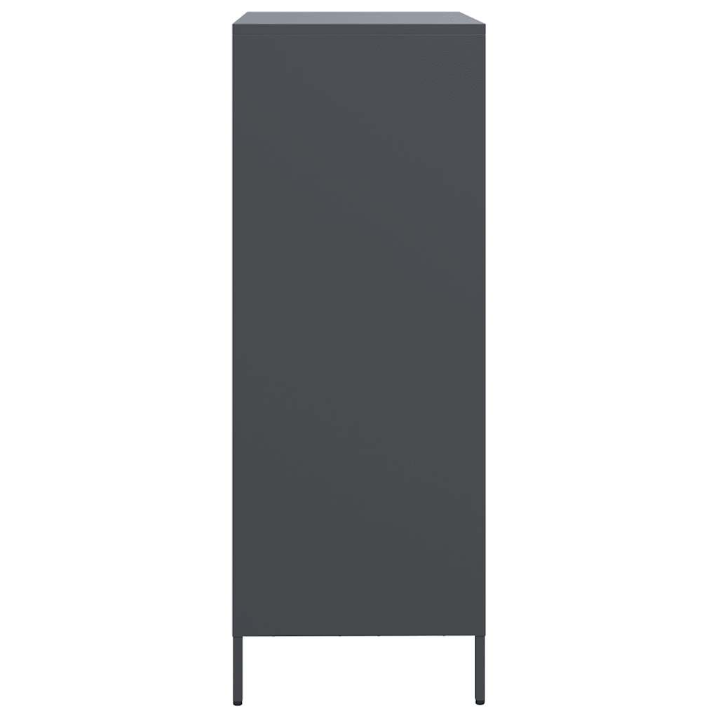 vidaXL Dulap înalt, antracit, 68x39x103,5 cm, oțel vidaXL Dulap înalt, antracit, 68x39x103,5 cm, oțel