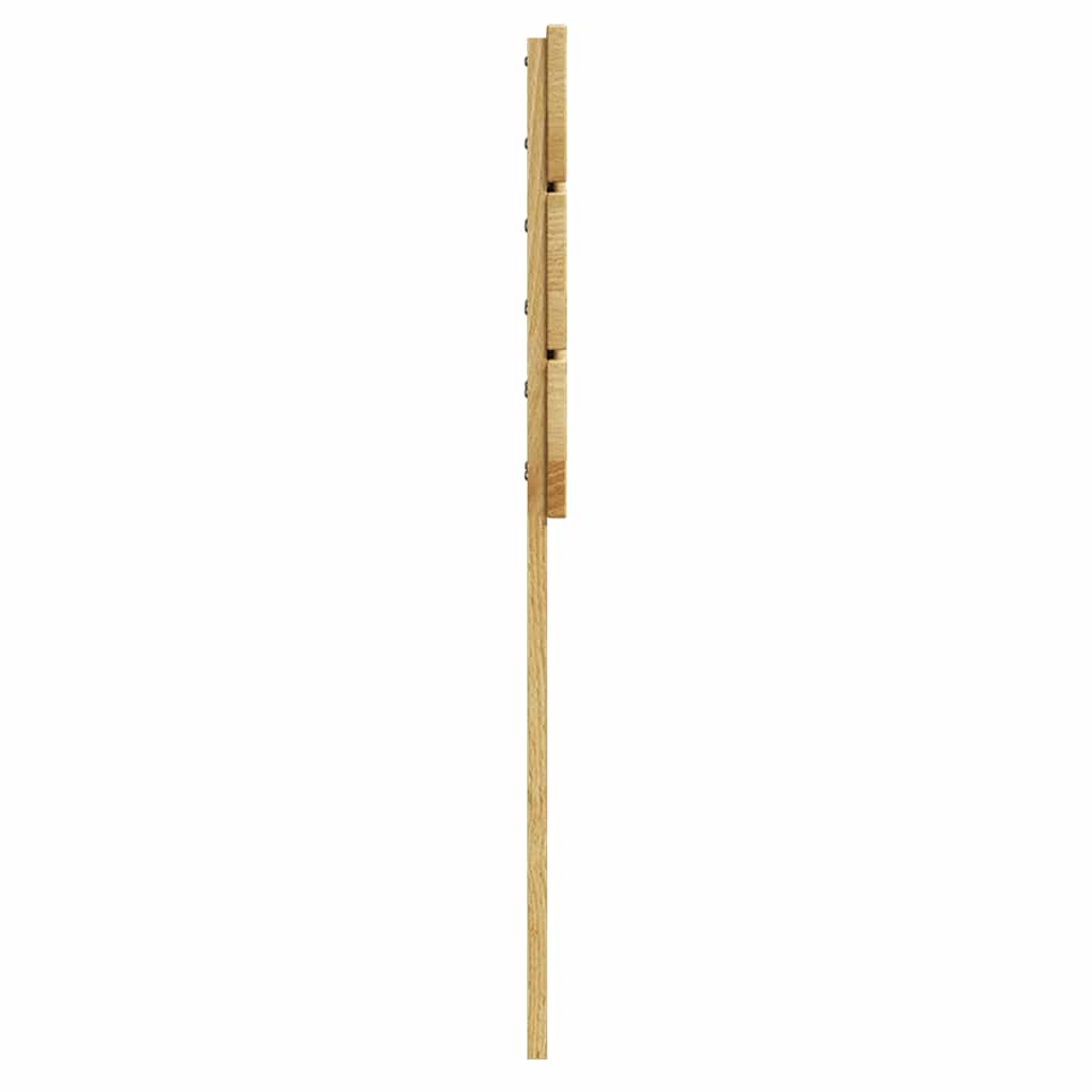 vidaXL Tăblie de pat 90 cm din lemn masiv de stejar