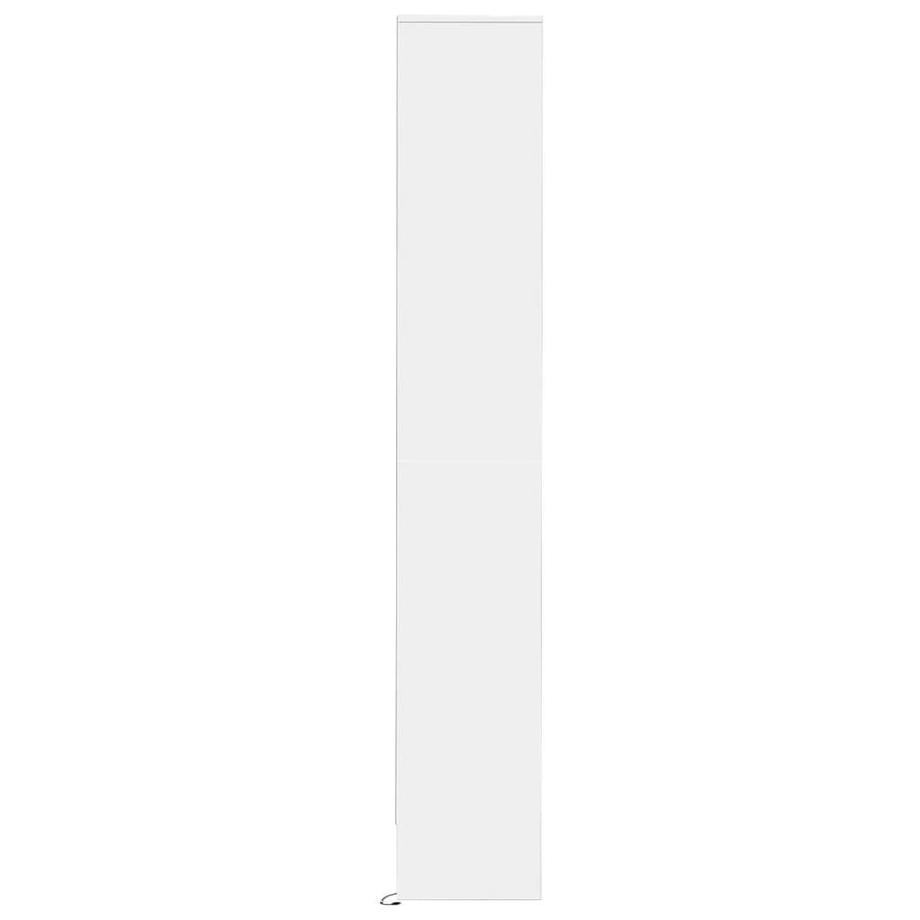 vidaXL Dulap cu LED, alb, 36x32,5x200 cm, lemn prelucrat vidaXL Dulap cu LED, alb, 36x32,5x200 cm, lemn prelucrat