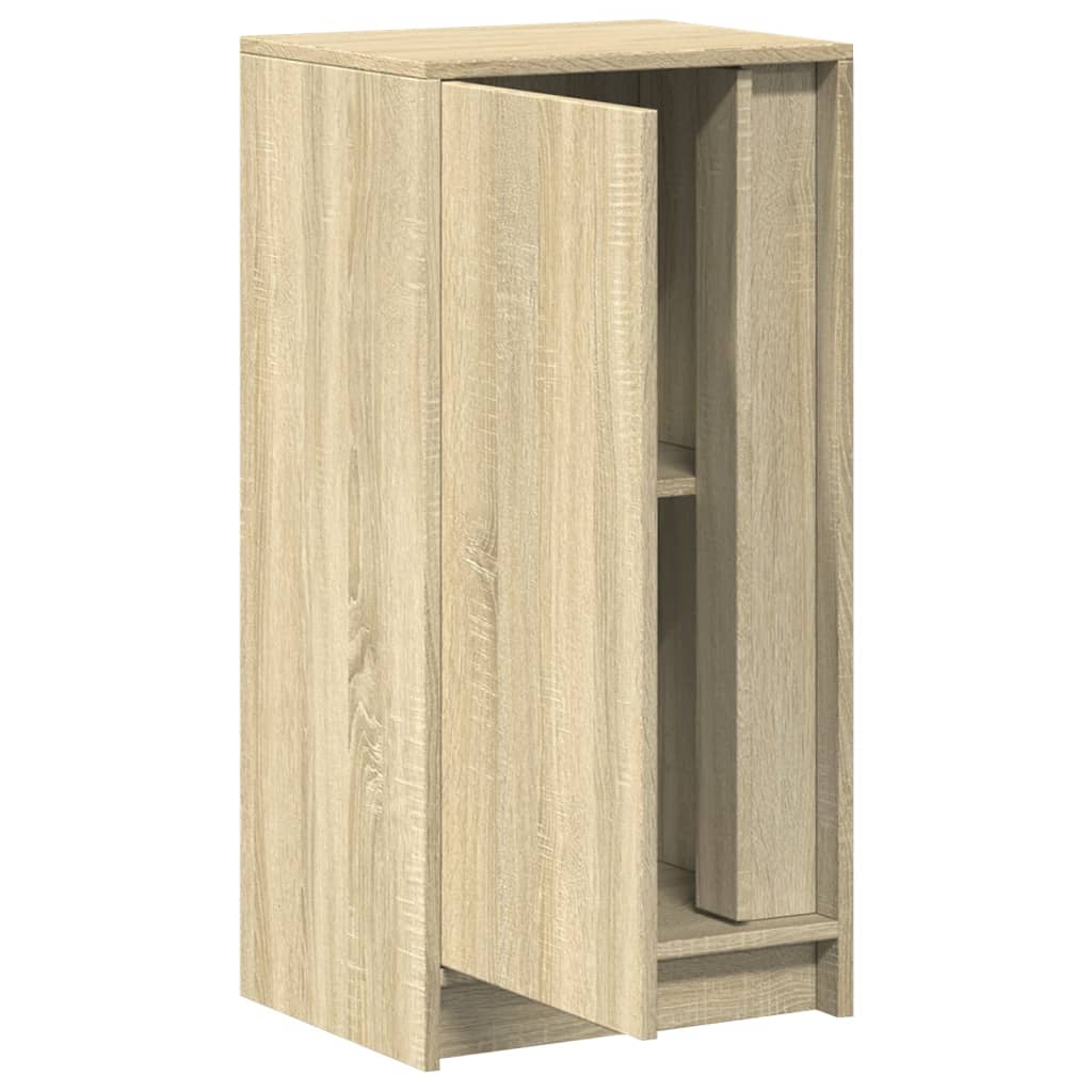 vidaXL Dulap cu LED, stejar sonoma, 42,5x34x85 cm, lemn prelucrat vidaXL Dulap cu LED, stejar sonoma, 42,5x34x85 cm, lemn prelucrat