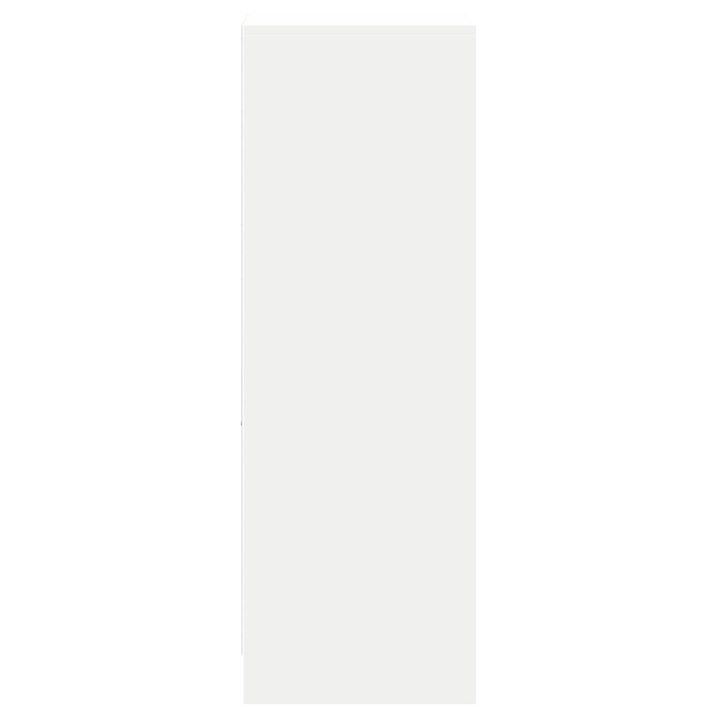 vidaXL Dulap cu LED, alb, 38x34x100 cm, lemn prelucrat vidaXL Dulap cu LED, alb, 38x34x100 cm, lemn prelucrat