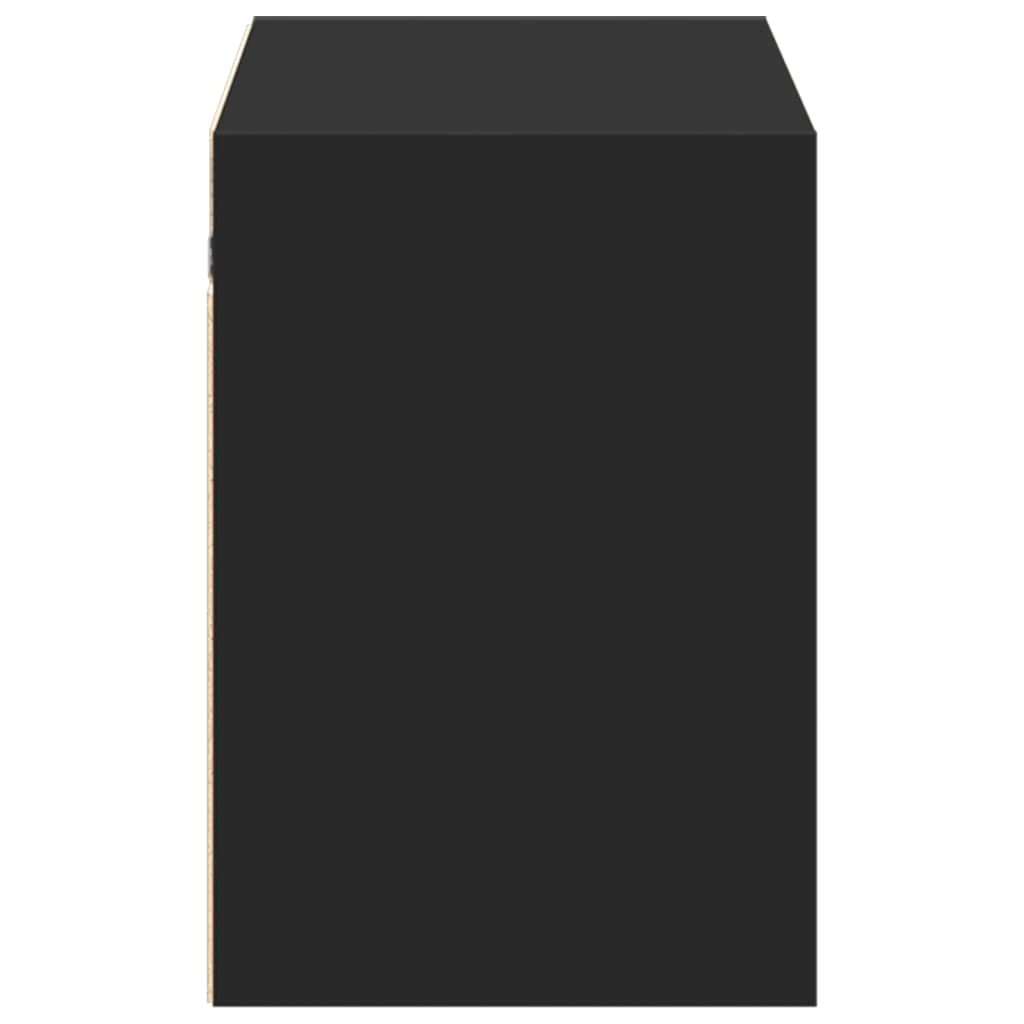 vidaXL Dulap TV de perete cu lumini LED negru 100x31x45 cm vidaXL Dulap TV de perete cu lumini LED negru 100x31x45 cm