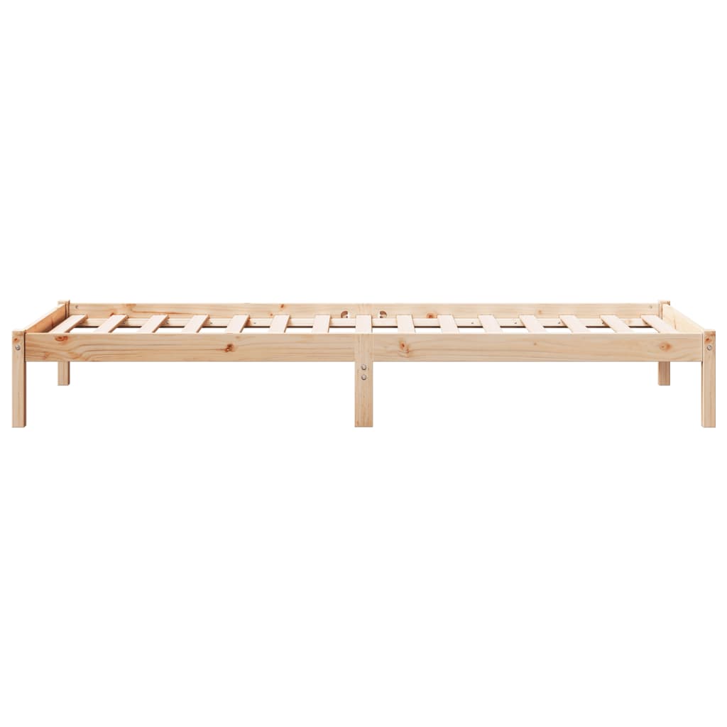 vidaXL Cadru de pat foarte lung fără saltea, 80x220 cm, lemn masiv pin vidaXL Cadru de pat foarte lung fără saltea, 80x220 cm, lemn masiv pin