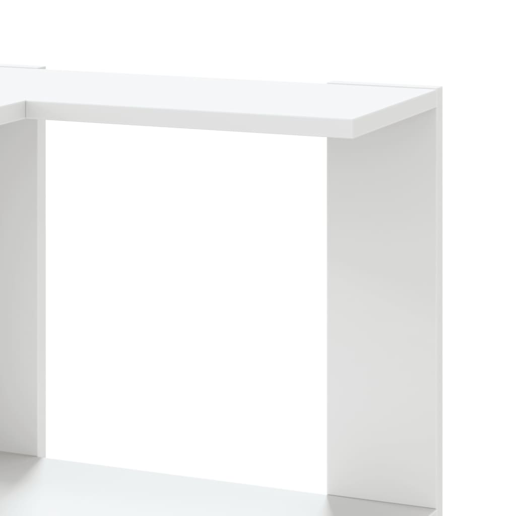 vidaXL Bibliotecă 5 niveluri alb 50x50x179cm lemn prelucrat vidaXL Bibliotecă 5 niveluri alb 50x50x179cm lemn prelucrat