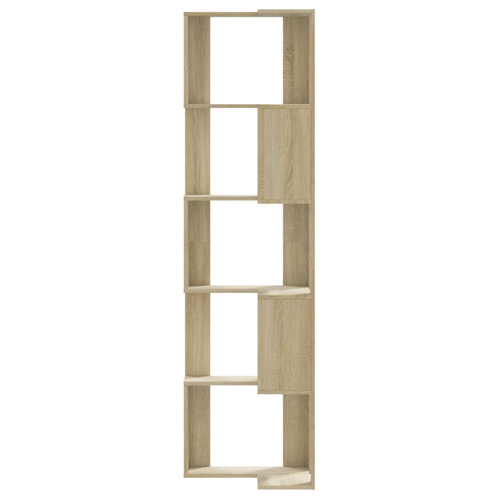 vidaXL Bibliotecă 5 niveluri stejar sonoma 50x50x179cm lemn prelucrat vidaXL Bibliotecă 5 niveluri stejar sonoma 50x50x179cm lemn prelucrat