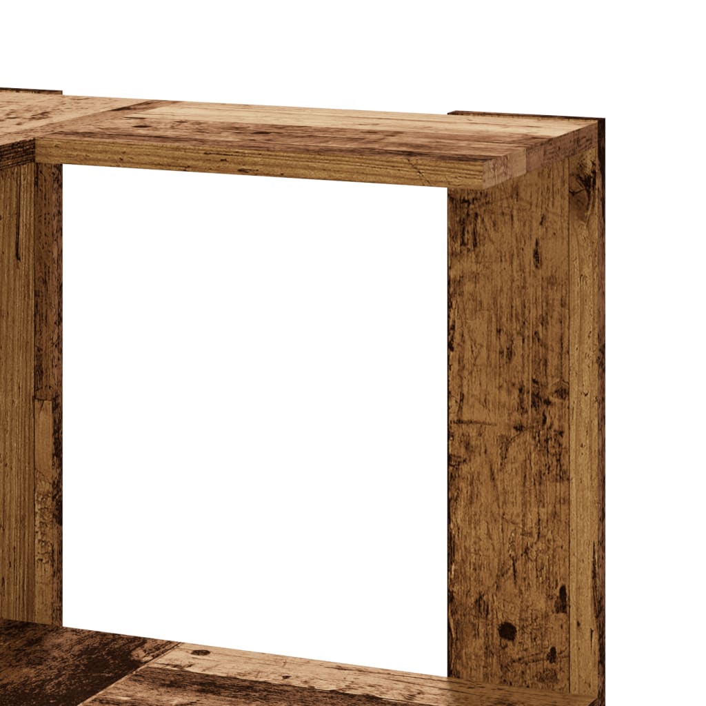 vidaXL Bibliotecă 5 niveluri lemn vechi 50x50x179cm lemn prelucrat vidaXL Bibliotecă 5 niveluri lemn vechi 50x50x179cm lemn prelucrat