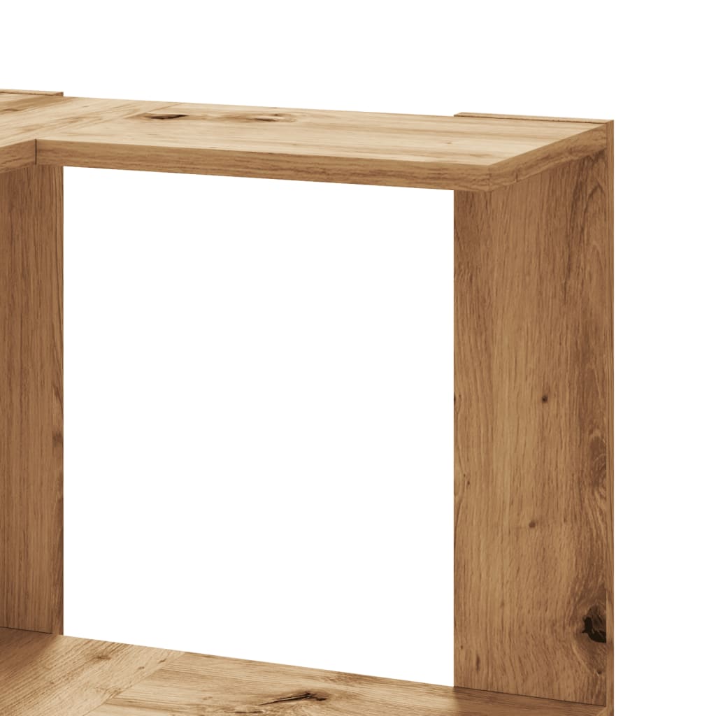 vidaXL Bibliotecă 5 nivel stejar artizanal 50x50x179 cm lemn prelucrat vidaXL Bibliotecă 5 nivel stejar artizanal 50x50x179 cm lemn prelucrat