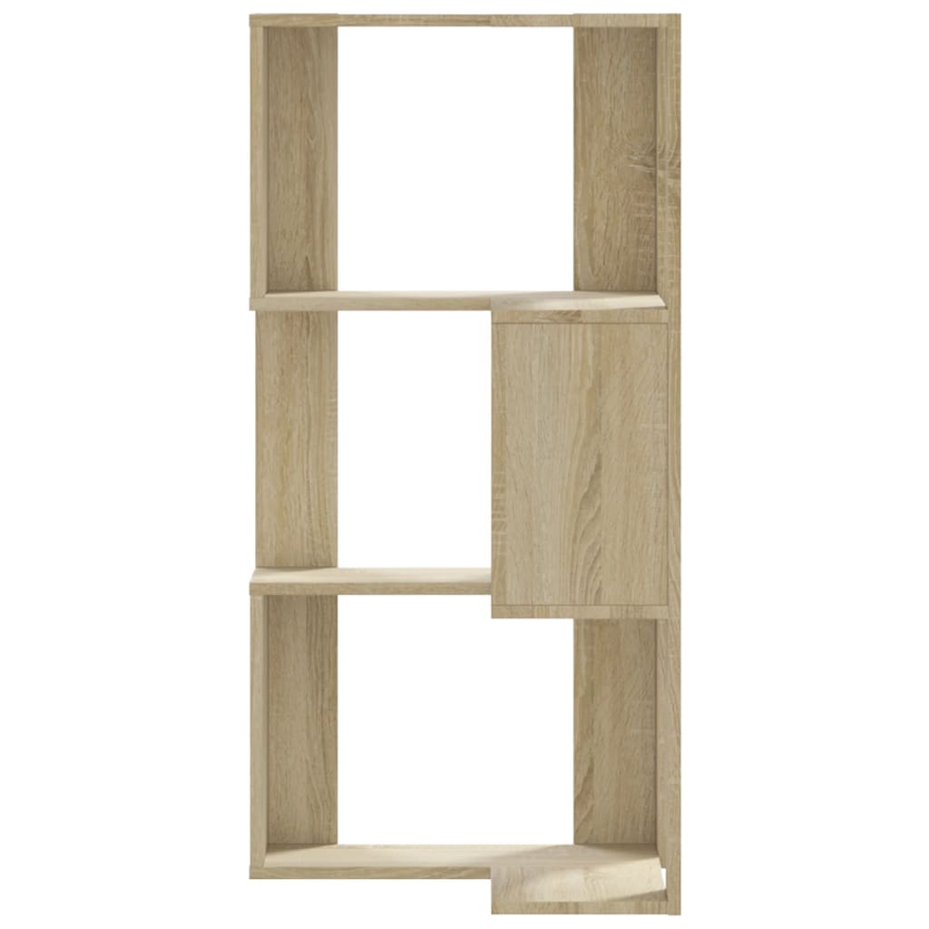 vidaXL Bibliotecă 3 niveluri stejar sonoma 50x50x102 cm lemn prelucrat vidaXL Bibliotecă 3 niveluri stejar sonoma 50x50x102 cm lemn prelucrat