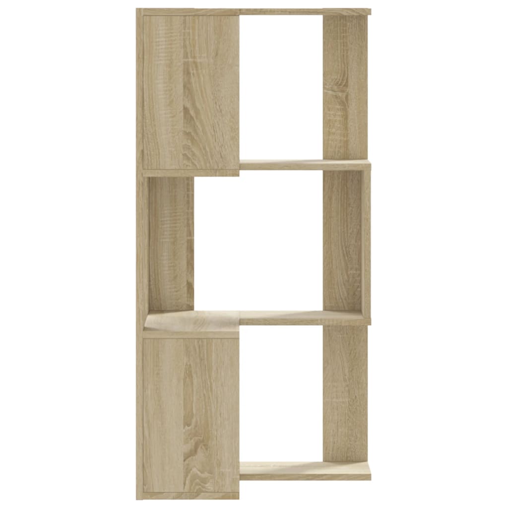 vidaXL Bibliotecă 3 niveluri stejar sonoma 50x50x102 cm lemn prelucrat vidaXL Bibliotecă 3 niveluri stejar sonoma 50x50x102 cm lemn prelucrat
