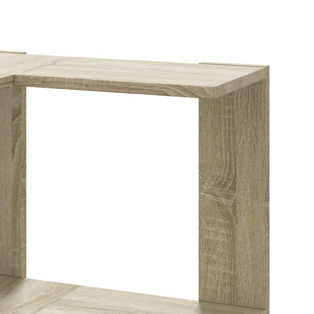 vidaXL Bibliotecă 3 niveluri stejar sonoma 50x50x102 cm lemn prelucrat vidaXL Bibliotecă 3 niveluri stejar sonoma 50x50x102 cm lemn prelucrat