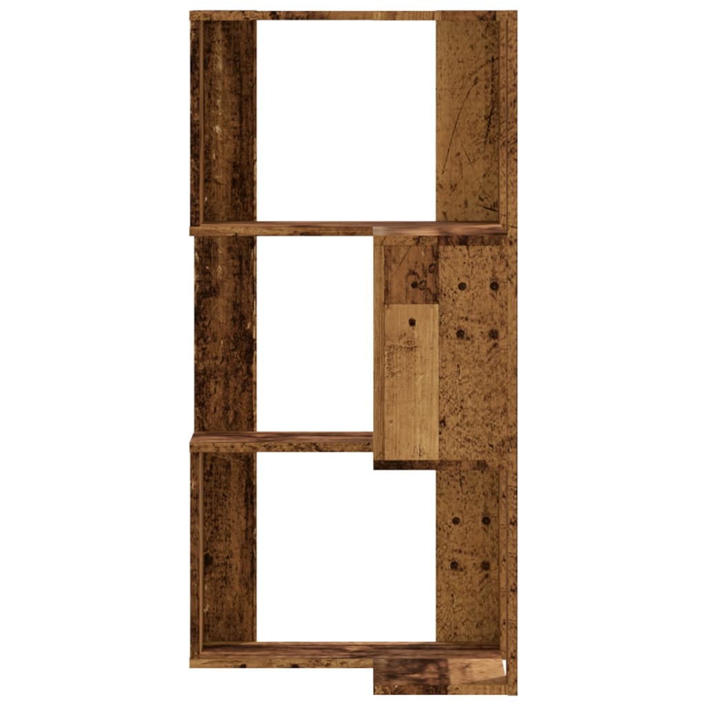 vidaXL Bibliotecă 3 niveluri lemn vechi 50x50x102 cm lemn prelucrat vidaXL Bibliotecă 3 niveluri lemn vechi 50x50x102 cm lemn prelucrat