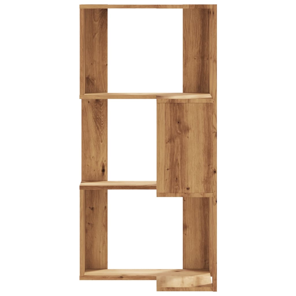 vidaXL Bibliotecă 3 nivel stejar artizanal 50x50x102 cm lemn prelucrat vidaXL Bibliotecă 3 nivel stejar artizanal 50x50x102 cm lemn prelucrat