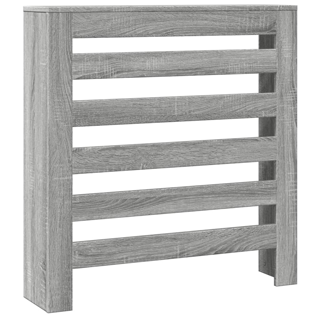 vidaXL Mască pentru calorifer, gri sonoma, 78x20x82 cm, lemn prelucrat vidaXL Mască pentru calorifer, gri sonoma, 78x20x82 cm, lemn prelucrat