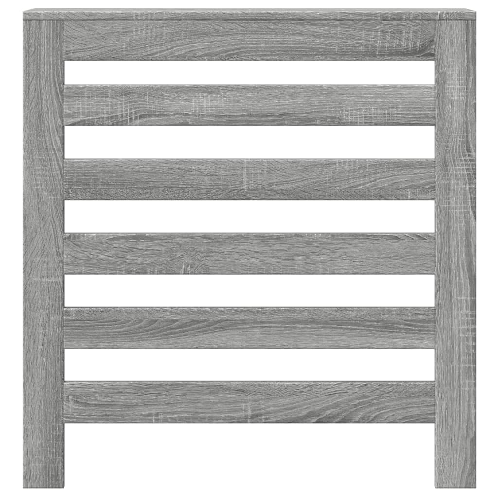 vidaXL Mască pentru calorifer, gri sonoma, 78x20x82 cm, lemn prelucrat vidaXL Mască pentru calorifer, gri sonoma, 78x20x82 cm, lemn prelucrat