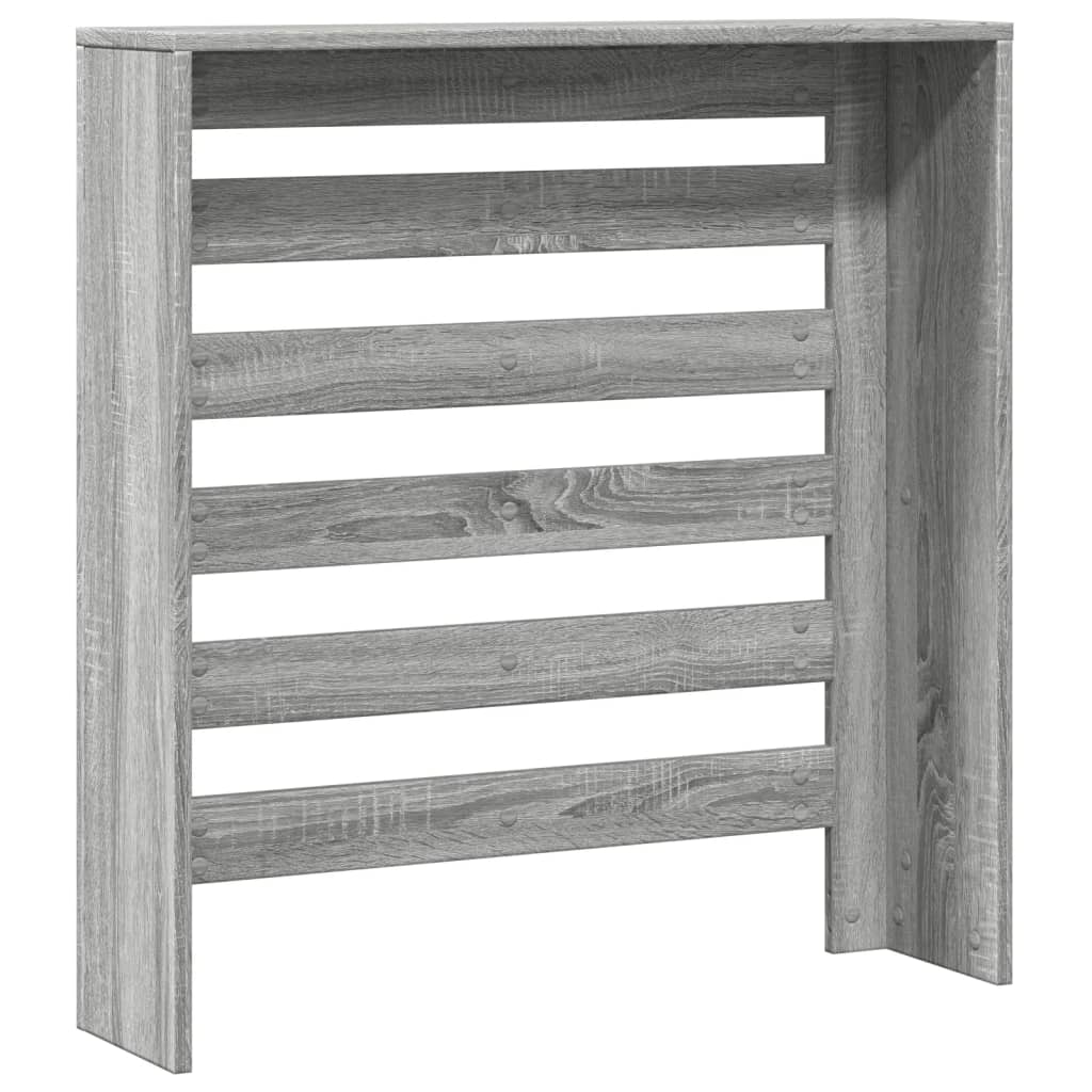 vidaXL Mască pentru calorifer, gri sonoma, 78x20x82 cm, lemn prelucrat vidaXL Mască pentru calorifer, gri sonoma, 78x20x82 cm, lemn prelucrat