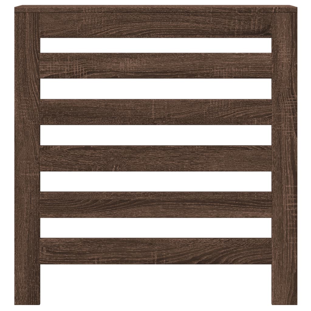 vidaXL Mască pentru calorifer stejar maro 78x20x82 cm lemn prelucrat vidaXL Mască pentru calorifer stejar maro 78x20x82 cm lemn prelucrat