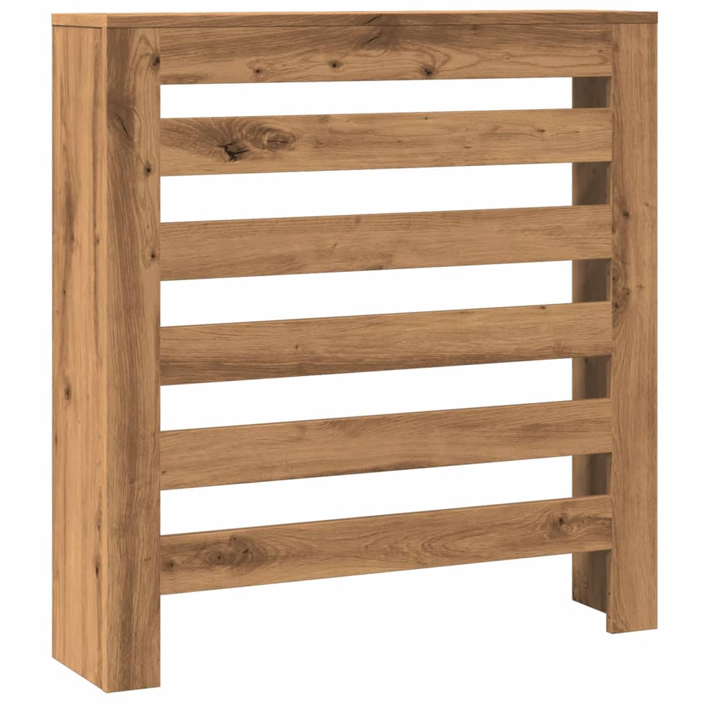 vidaXL Mască pentru calorifer stejar artizanal 78x20x82 cm lemn vidaXL Mască pentru calorifer stejar artizanal 78x20x82 cm lemn