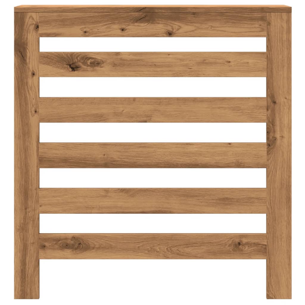vidaXL Mască pentru calorifer stejar artizanal 78x20x82 cm lemn vidaXL Mască pentru calorifer stejar artizanal 78x20x82 cm lemn