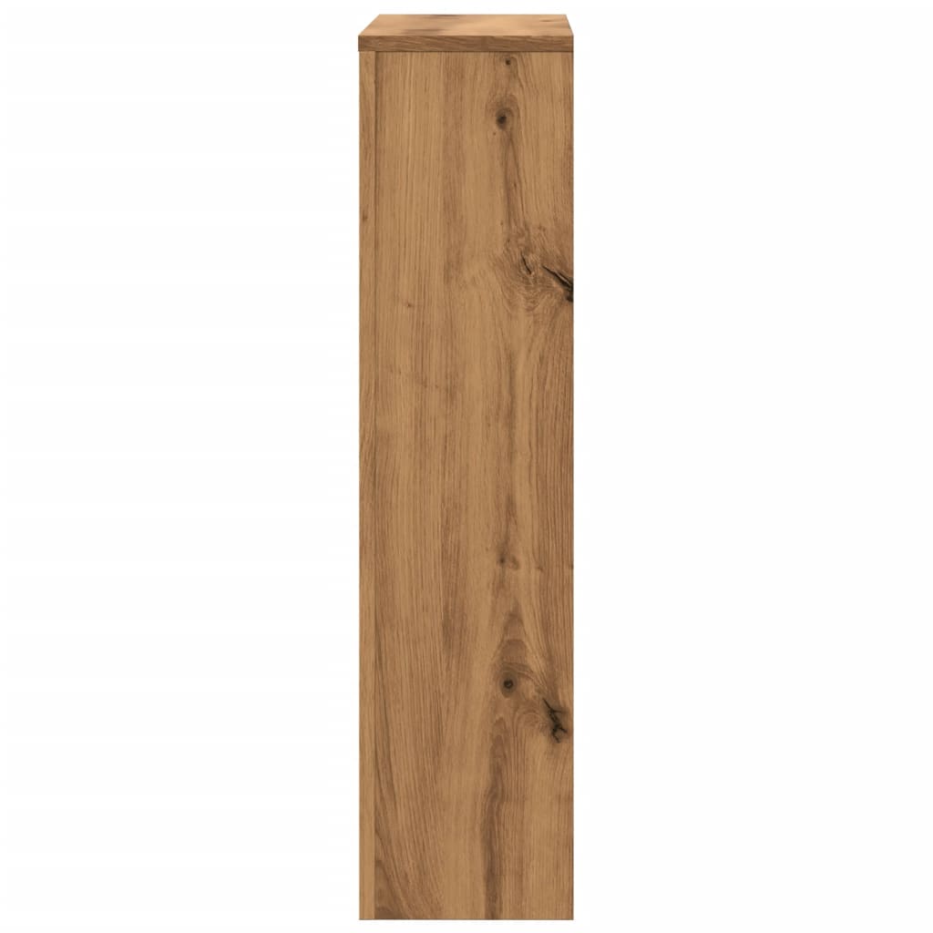 vidaXL Mască pentru calorifer stejar artizanal 78x20x82 cm lemn vidaXL Mască pentru calorifer stejar artizanal 78x20x82 cm lemn